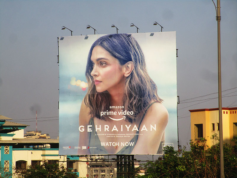 Amazon Gehraiyaan New Movie Ad